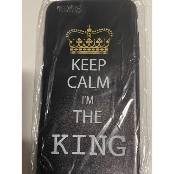 Keep Calm I’M The King Case for IPhone 6 Plus-5.5inch Black - Picture 9 of 11